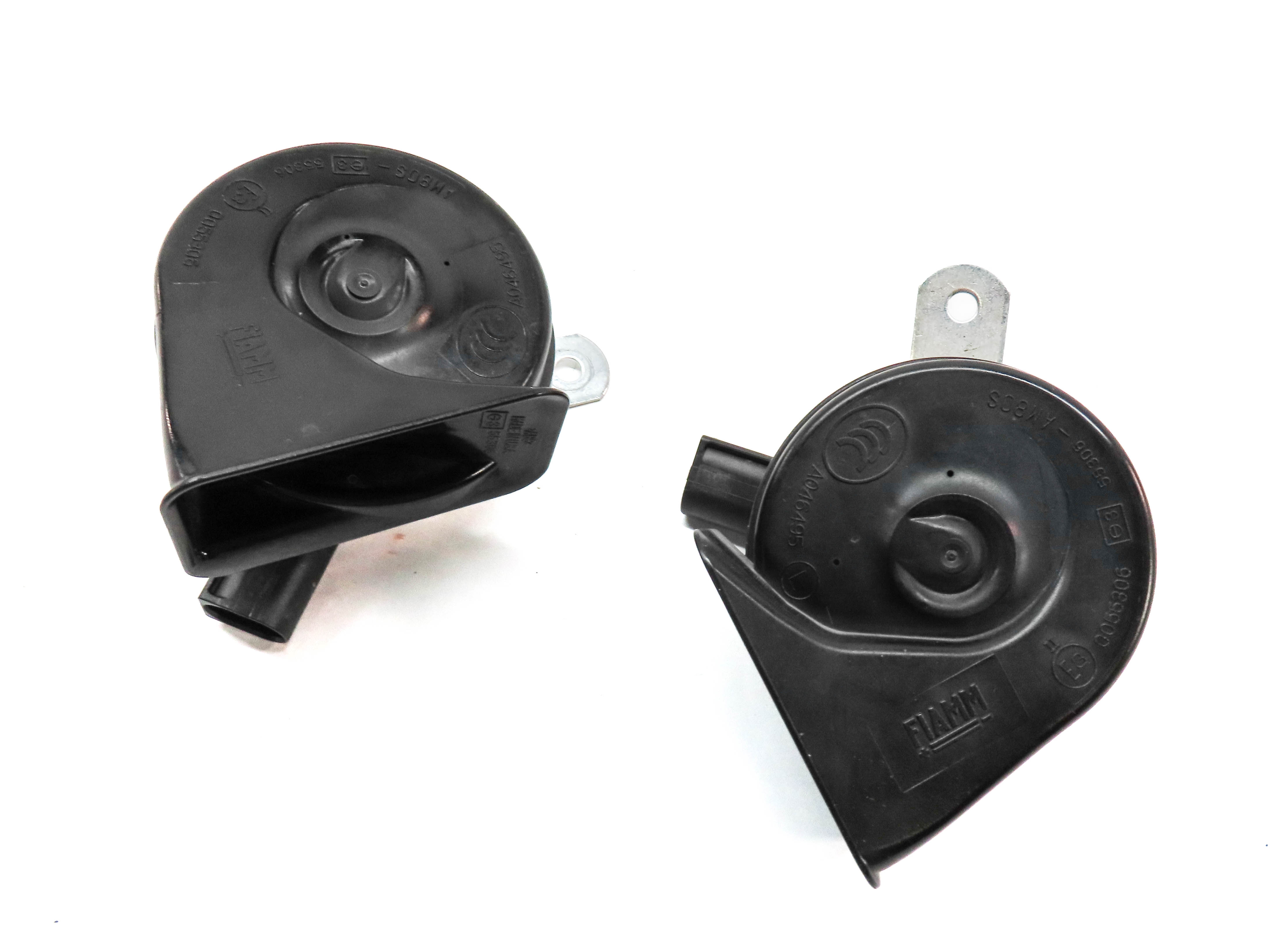 13-19 MERCEDES GL GLE GLS ML CLASS (W166 X166) HIGH & LOW TONE SAFETY HORN SET — exact item pictured